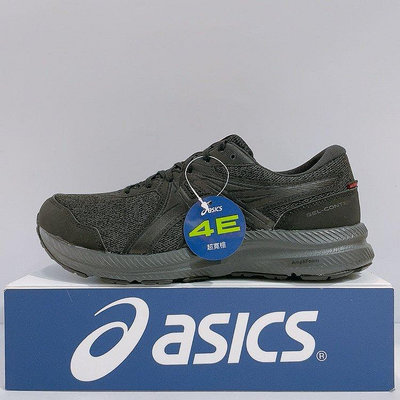 ASICS GEL-CONTEND 7 WP(4E) 男生 黑色 防潑水 4E楦 運動 慢跑鞋 1011B333-001