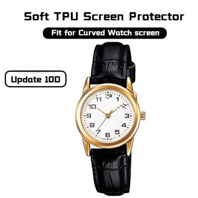 卡西歐 LTP-V001 LTP-V002 LTP-V007 LTP-V004 女士手錶全面屏保護膜的手錶屏幕水凝膠膜