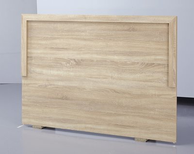【生活家傢俱】HJS-432-2：艾美爾系統5尺框邊床頭片-加州橡木【台中家具】雙人床頭板 系統家具 低甲醛 台灣製造