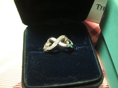 Tiffany鑽石戒指 Tiffany&amp;co.  附上購買證明 保證真品 正品