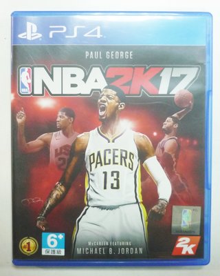 PS4 美國職業籃球 NBA 2K17 (中文版)**(二手片-光碟約9成8新)【台中大眾電玩】電視遊樂器
