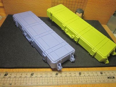 GU4工兵裝備 雙提把1/6長型軍械攜行箱一個(工具箱) mini模型