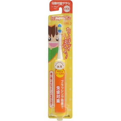 【ING本舖】日本 MINIMUM 兒童用電動牙刷(6~12歲/黃色)♥4961691104247日本製