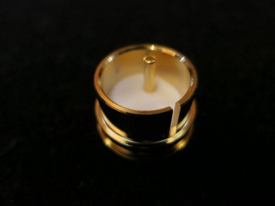 純銅鍍金 公平衡端子保護蓋 Male XLR Cap