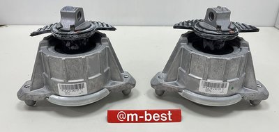 BENZ W212 S212 M157 E63 AMG 12- 引擎腳 (左+右2顆套餐組) (賓士原廠貨) 2182400717