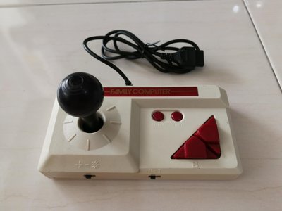 古早 紅白色系 遊戲機 小搖桿 操控器
