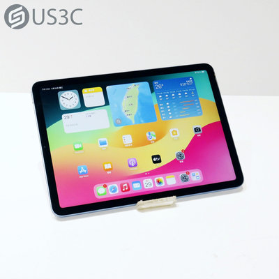 【US3C-青海店】台灣公司貨 Apple iPad Air 5 64G WiFi 藍色 10.9吋 M1 聰穎接點 二手平板 原廠AppleCare+保固內