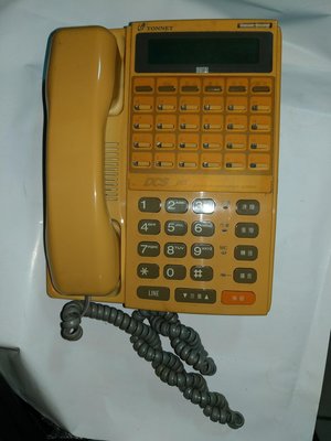 195 02（3C ) ( 通訊 ) ( 總機分機）DCS Tonnet TA-8612DS digital telephone 數位總機 大型專業用 有多件