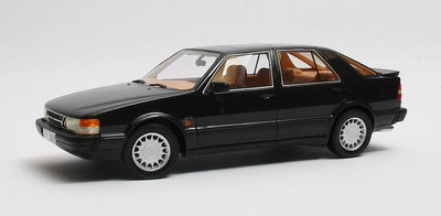 Cult 1 18 薩博紳寶經典汽車模型擺件 Saab 9000 Turbo 1989 黑色