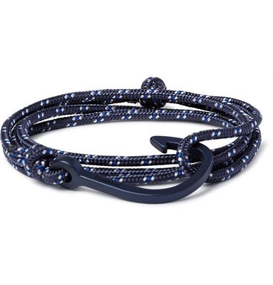 機能先決 土 夏日焦點 全新 Miansai 手環手鍊 美型藍 混色 編織繩 魚鉤 BV Tiffany 有型好搭
