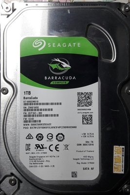Seagate 1TB SATA3硬碟 (高雄市)