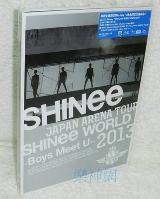 SHINee JAPAN ARENA TOUR WORLD 2013 Boys Meet U(日版限定藍光Blu-ray+100P寫真) BD