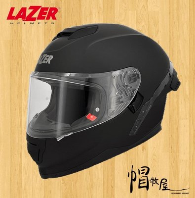 【帽牧屋】2021新款 比利時 LAZER Rafale SR Z-LINE 全罩安全帽 透氣 贈送大鴨尾 亞版 消光黑