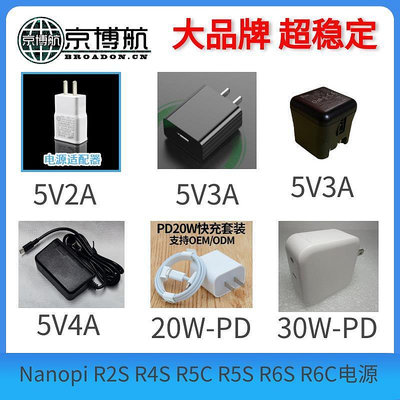 眾信優品 Nanopi R2S R4S R5C R5S R6C R6S開發板路由器專用PD電源 超穩定KF1071
