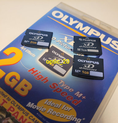 XD 2GB M+ TYPE 二手品 XD卡 CCD相機 老數位相機 FUJIFILM OLYMPUS XD 記憶卡 二手品 2GB 賣場