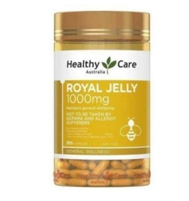 美美專營  澳洲 Healthy Care Royal Jelly蜂王乳膠囊1000mg 365顆 最新效期