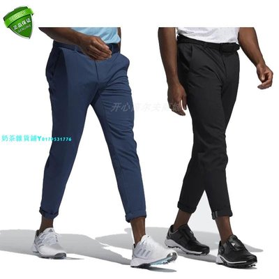 優質精品 Adidas GM0012 男士高爾夫長褲 九分收腳褲 運動休閑褲