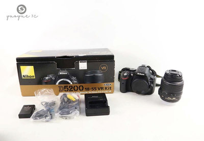 耀躍3C NIKON D5200+18-55MM F3.5-5.6G KIT 數位單眼相機