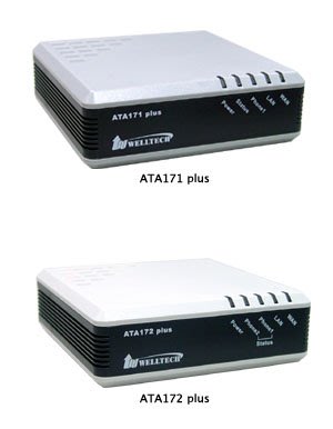 偉僑 Welltech WellGate ATA-172網路電話 2port 語音設備