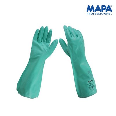 MAPA 耐酸鹼手套 耐溶劑手套 耐油手套 化學手套 工作手套 493 手部護具 防滑手套 防護手套 醫碩科技 含稅
