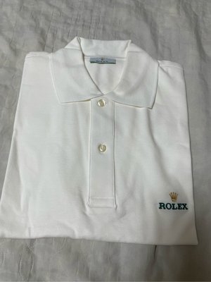 ROLEX 勞力士 白色 Polo短袖衫