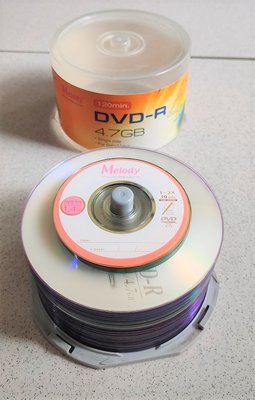 空白燒錄片 DVD-RW DVD-R CD-R(一