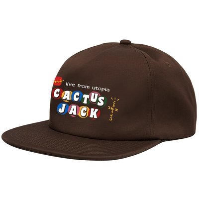 AYW】TRAVIS SCOTT CACTUS JACK CJ GAME II HAT 崔維斯史考特板帽棒球 