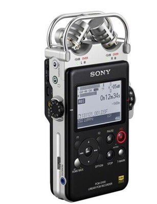 Sony/索尼PCM-D100專業線性數碼錄音筆錄音棒DSD格式音頻32G D10
