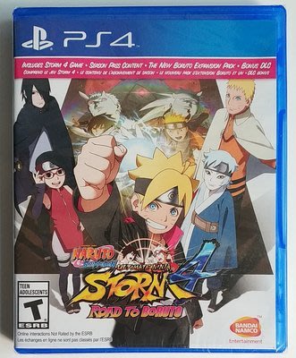窩美 PS4 Naruto Ninja Storm 4 Road to Boruto 火影忍者4博人傳 中文