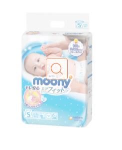 【箱購】moony紙尿褲 (S)84片x 3包