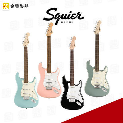 【金聲樂器】Fender Squier Bullet Stratocaster 電吉他 小搖座 附周邊配件 原廠保固