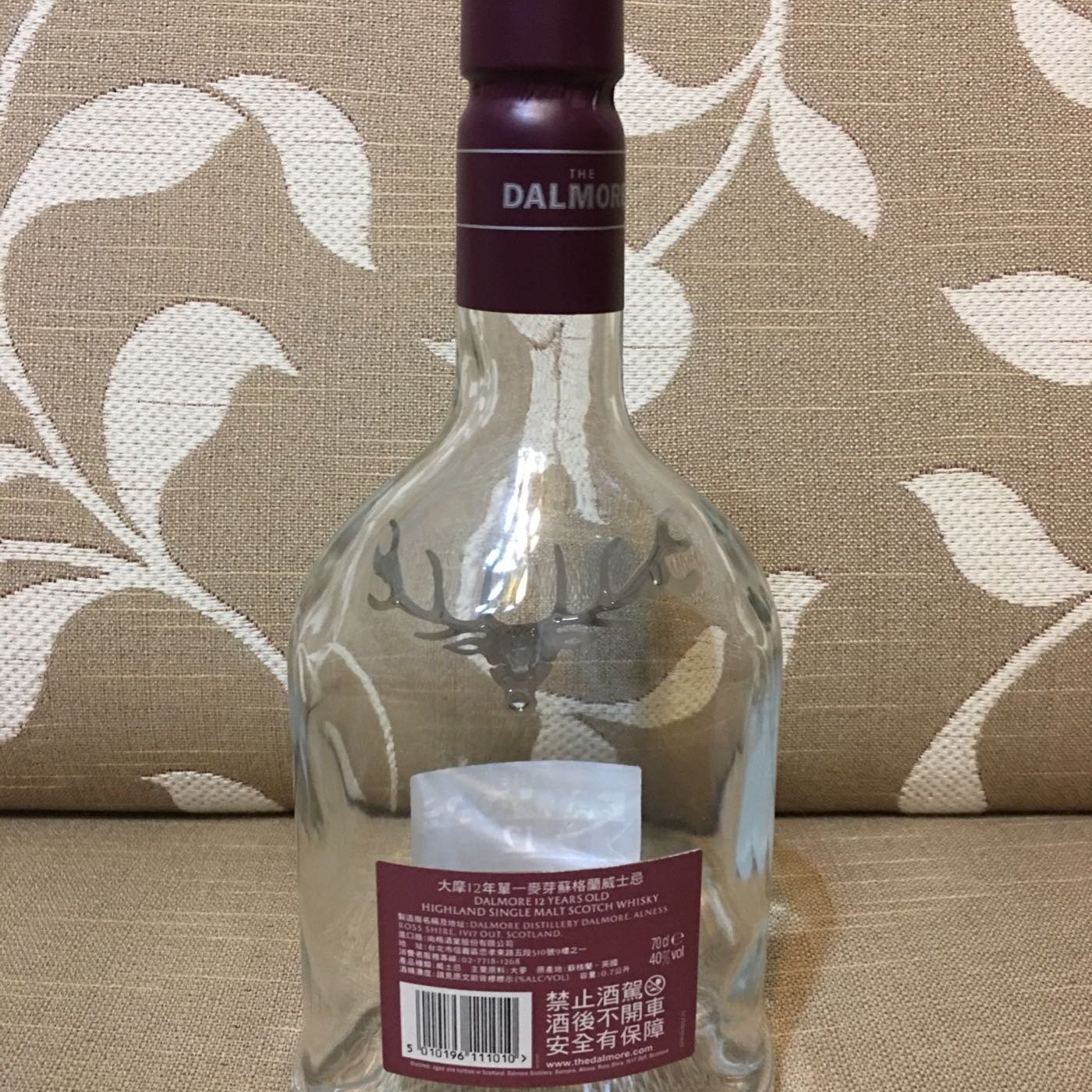 空瓶】TOMATIN12 .DALMORE12-