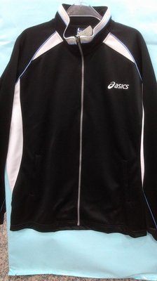 ASICS亞瑟士 男 針織訓練外套 運動外套 立領 透氣 XGK554-90 黑白藍 全新 現貨
