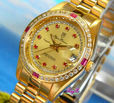Olym Pianus OP 奧柏名錶 6832DL29K 高級女仕鑽錶 口碑好 品牌信用良好