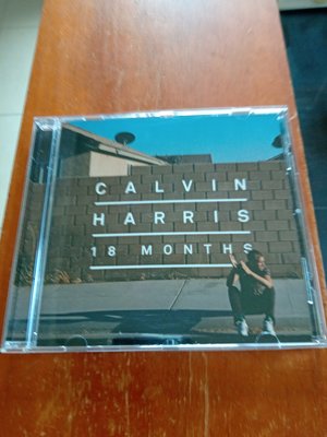 CALVIN HARRIS 凱文哈里斯 18 Months CD 只拆封