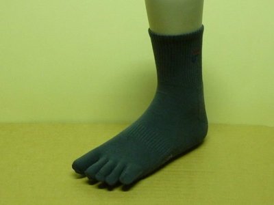 顧德襪子工廠52041200台灣製造 純棉防臭襪(立體腳跟.厚底五趾襪)毛巾底五指襪.防臭氣墊襪.有腳跟【五指襪】12雙