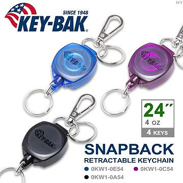 【EMS軍】KEY-BAK SNAPBACK系列 24”伸縮鑰匙圈 #0KW1-0E54