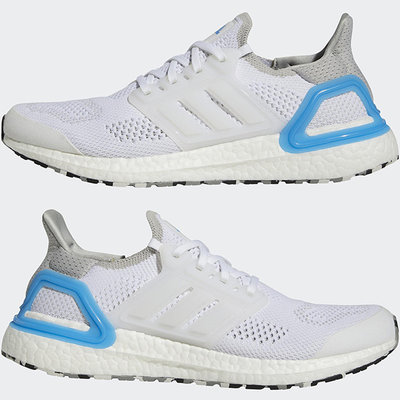 Adidas ULTRABOOST 19.5 DNA 白 灰 藍 編織 襪套 馬牌底 休閒 慢跑 GY8346 男鞋