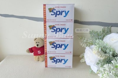 【Sunny Buy】◎預購◎美國 Spry 天然肉桂 無糖口香糖 10顆一組/ 20組