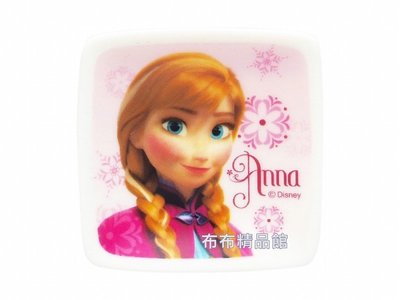 布布精品館，日本製 Frozen 冰雪奇緣 DISNEY 公主 安娜 ANNA 方型碟  醬油碟 茶包碟