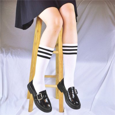 女中筒襪韓版百搭日系可愛簡約運動襪子學院風純色jk制服小腿襪*特價優惠
