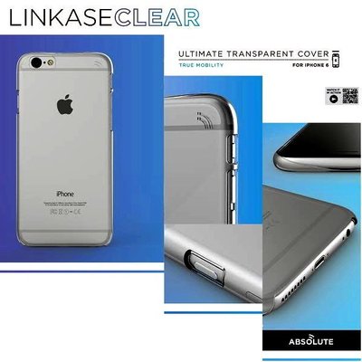 ABSOLUTE LINKASE CLEAR PRO iPHONE6 6 4.7吋 專用超輕薄1mm 透明 保護殼