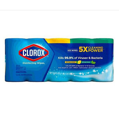 Clorox 高樂氏 萬用清潔擦拭濕巾 85張 X 5入 W2189436 3組