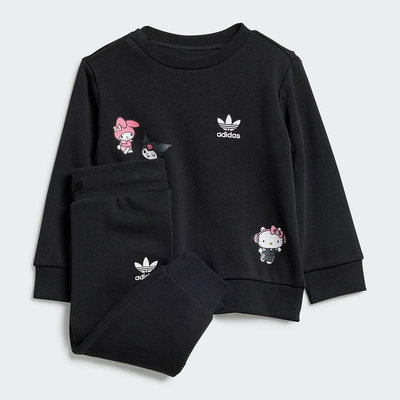 adidas HELLO KITTY 運動套裝 長袖/長褲 嬰幼童裝 - Originals IR6790