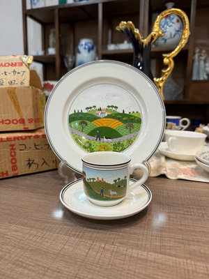 德國 villeroy& boch唯寶 Naif系列咖啡杯&