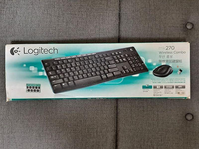 Logitech 羅技 MK270 無線鍵盤滑鼠組