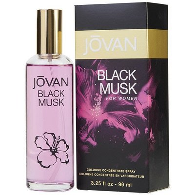 【美妝行】JOVAN BLACK MUSK 傑班 黑麝香 女香水 96ML