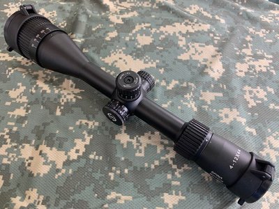JHS（（金和勝 生存遊戲專賣））免運費 SPINA 附夾具 4-12x44AO 狙擊鏡 8417