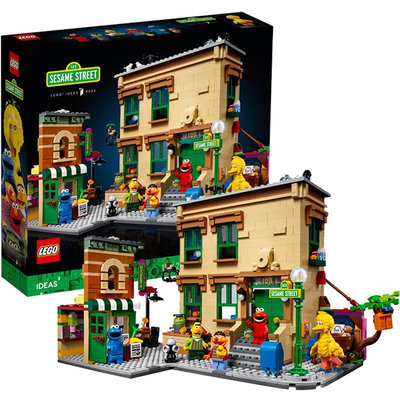 LEGO 21324 IDEAS 系列 芝麻街 123 Sesame Street Ernie