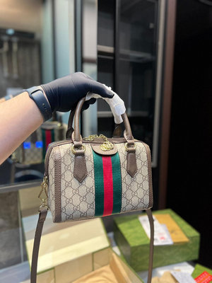 【二手】 （禮盒包裝） 新品枕頭包vc面料配粒面 Gucci ohi